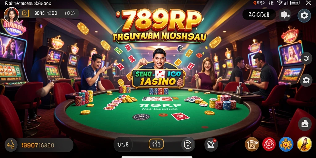 Screenshot utama menunjukkan gameplay seru di 789RP.