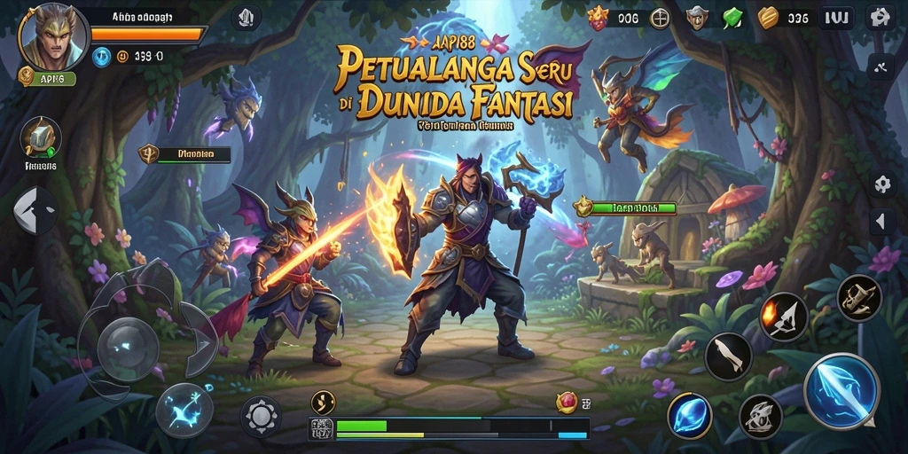 Tampilan gameplay seru dari API88 dalam petualangan menantang.