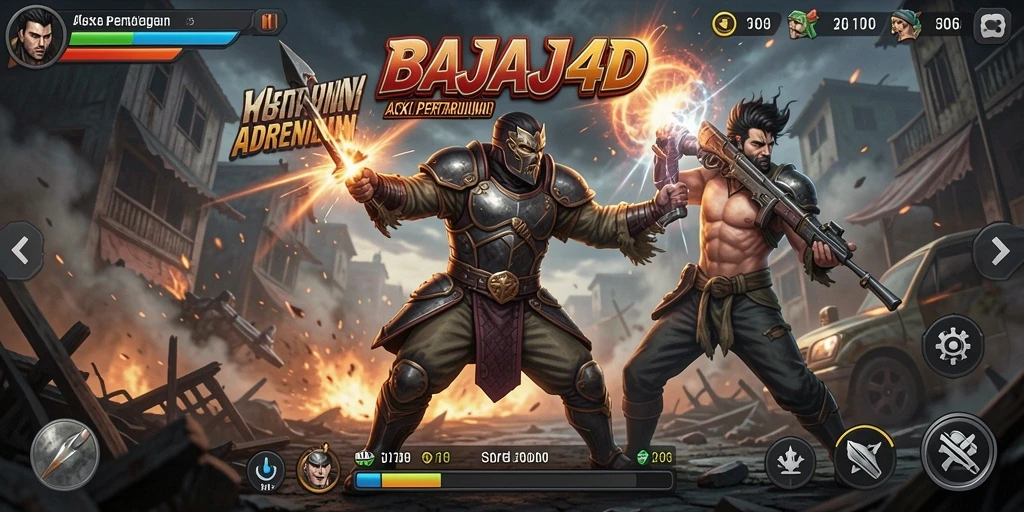 Tampilan menarik dari gameplay <strong>BAJAJ4D</strong> dengan pertarungan yang intens.