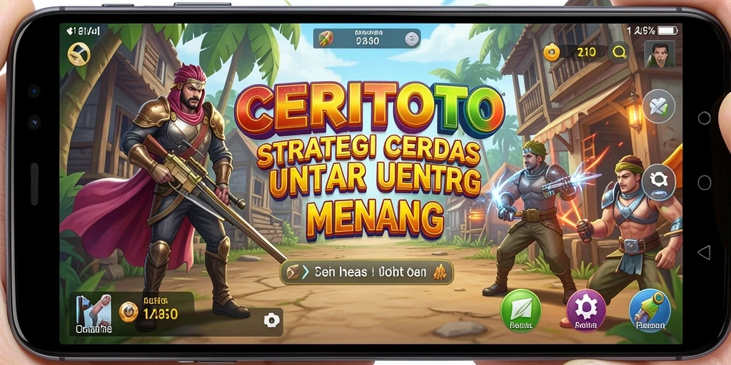 Tampilan seru gameplay CERITOTO dengan strategi yang mendalam.