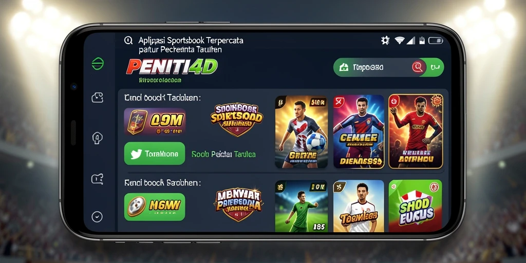 Tampilan gameplay menarik dari PENITI4D dalam taruhan olahraga.